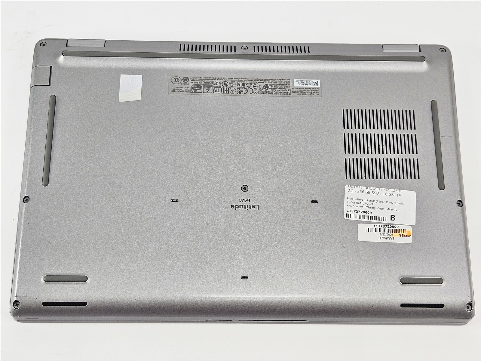 Dell Latitude 5431 i7-1270P 2.2GHz 256GB SSD 16GB 14″ Thunderbolt 4