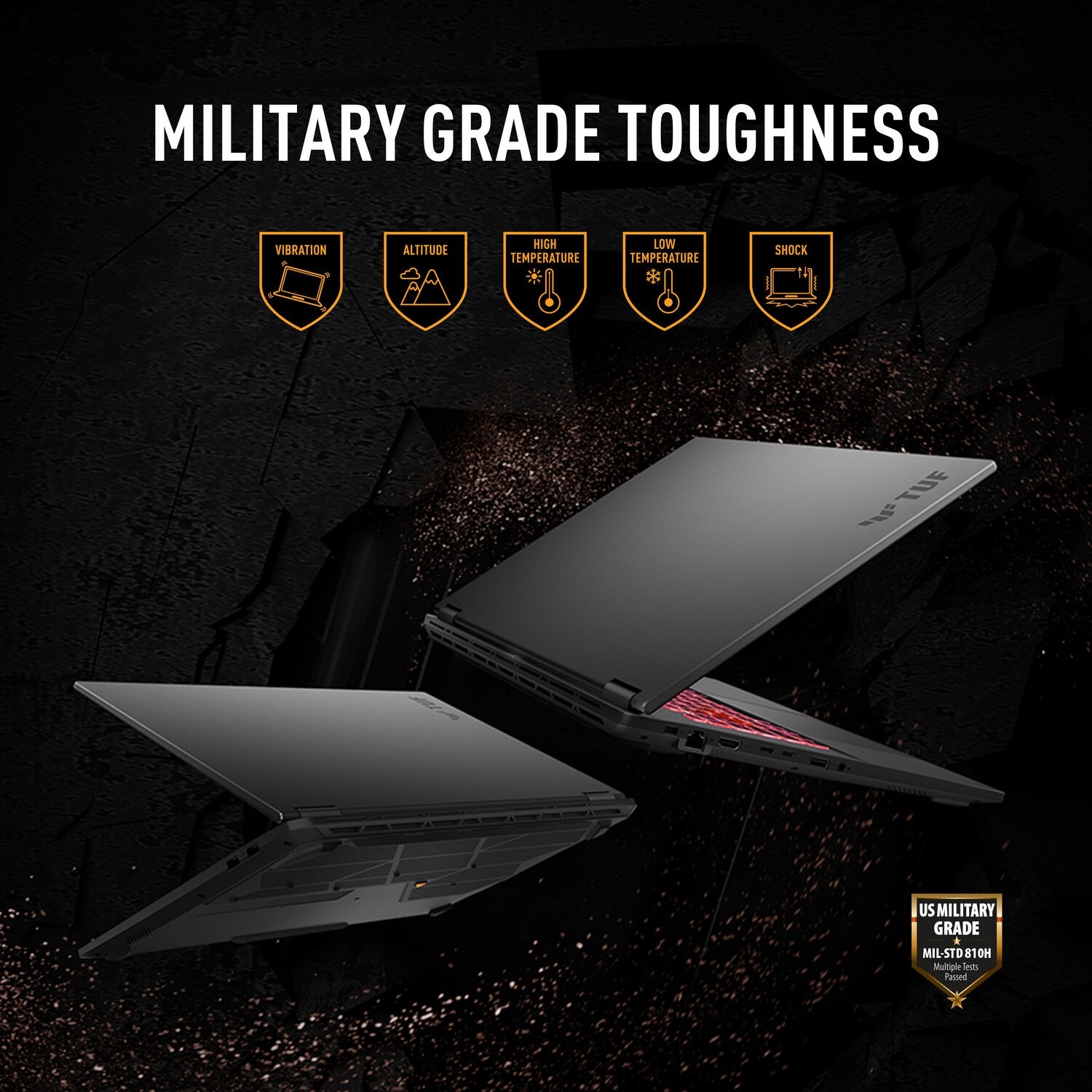 ASUS TUF Gaming A18 18″ FHD+ 144Hz Gaming Laptop AMD Ryzen 7 16GB 1TB Gray