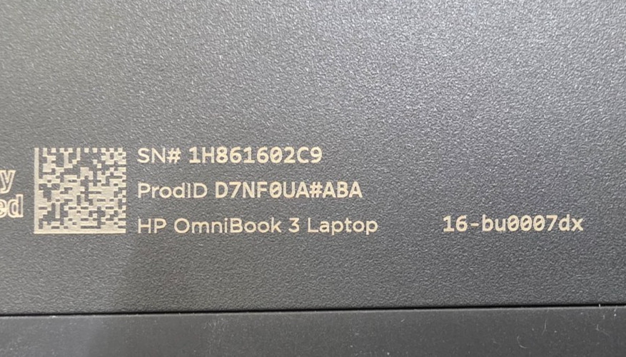 HP – OmniBook 3 16″ 2K Touchscreen Laptop – Intel Core Ultra 7