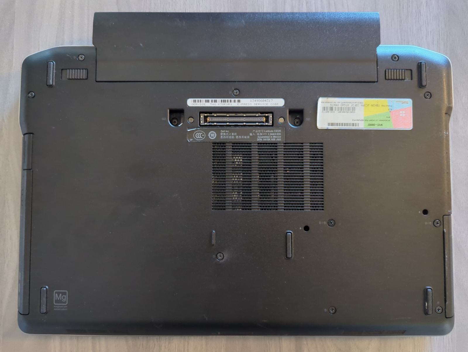 Dell Latitude E6320 Laptop Intel Core I5 2.5GHz 8gb RAM 250GB HD Windows 10