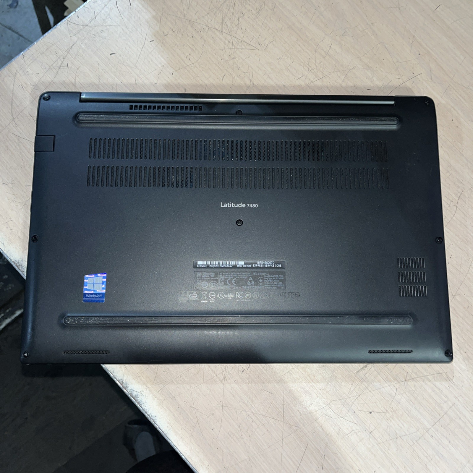 DELL LATITUDE 7480 INTEL CORE I7-7600U 8GB RAM NO HD ‘