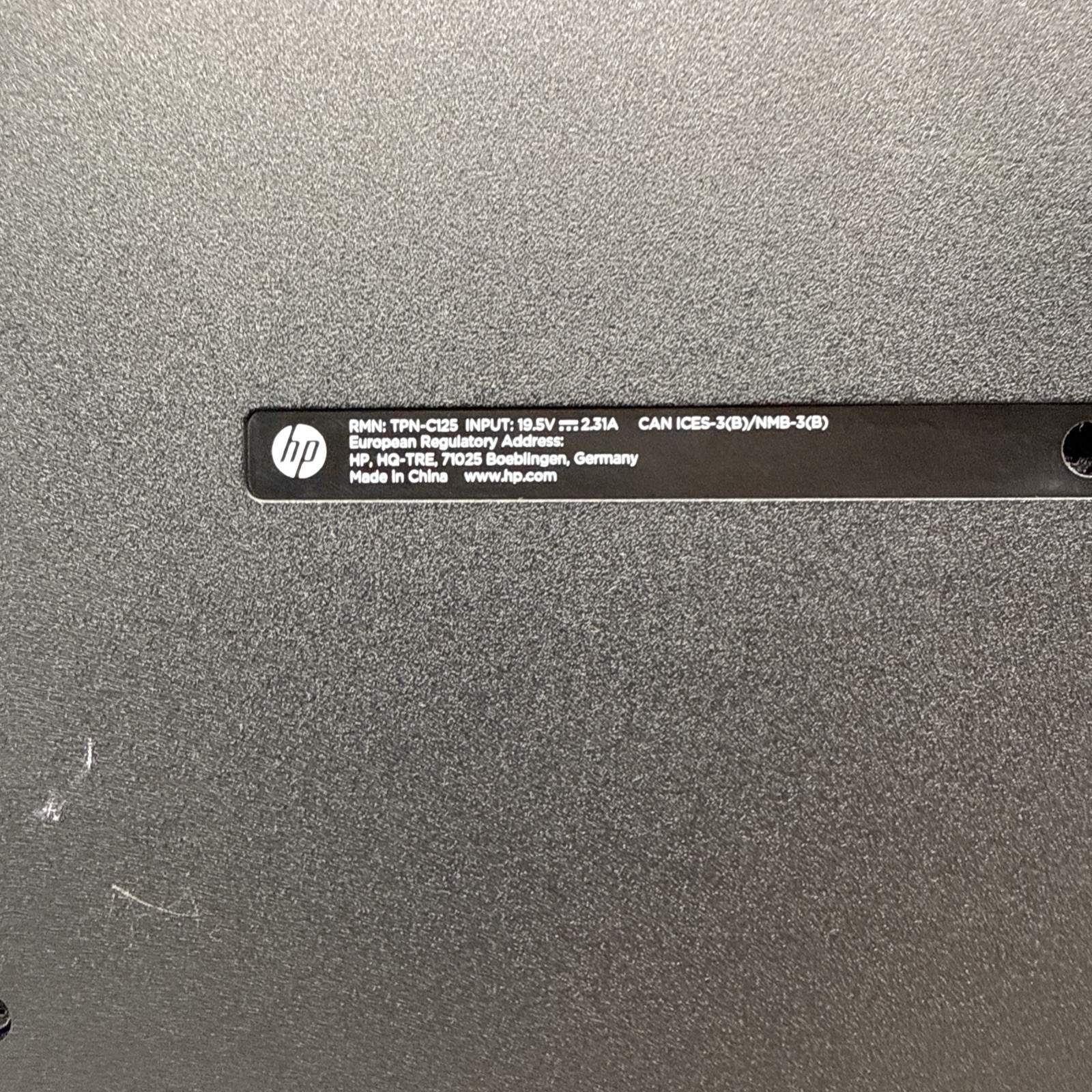 HP HQ-TRE 71025 Laptop Notebook Computer (for parts or repair)