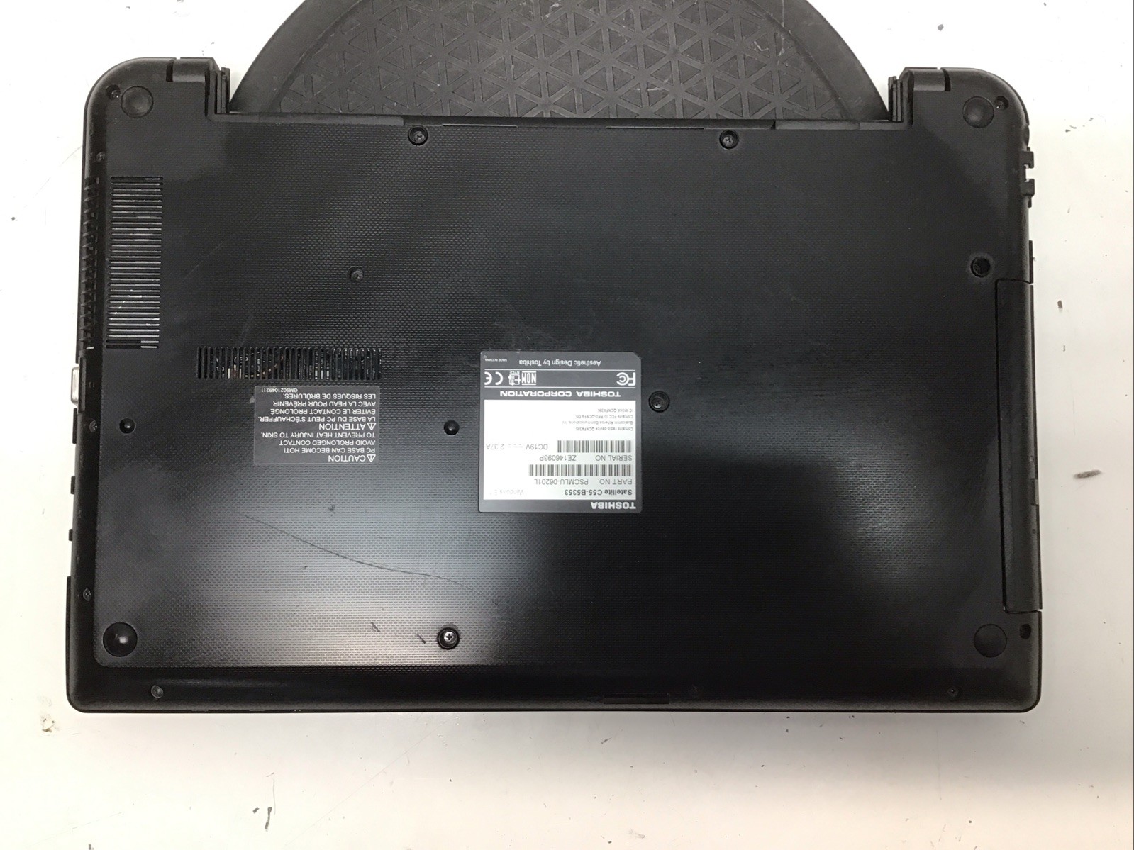 Toshiba Satellite C55-B5353 Intel Pentium N3530 2.16GHz 4 GB NO HDD