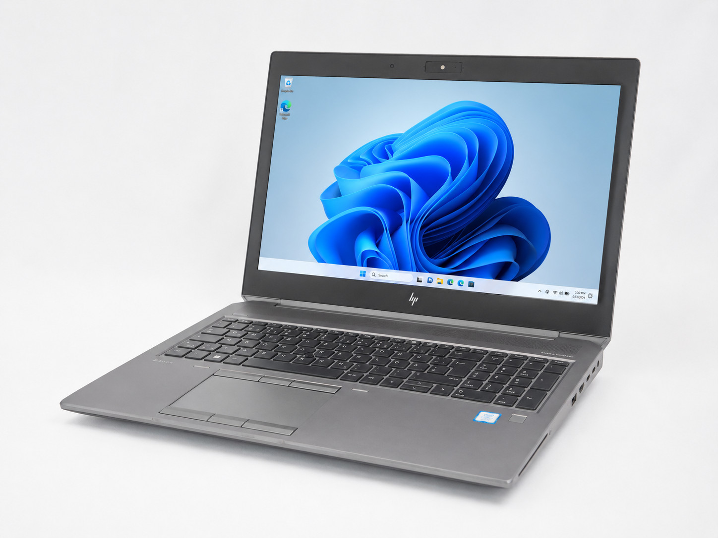 HP ZBook 15 G5 NVIDIA Quadro IntelCore i7-8th gen. 512GB NVMe SSD 16GB RAM Win11