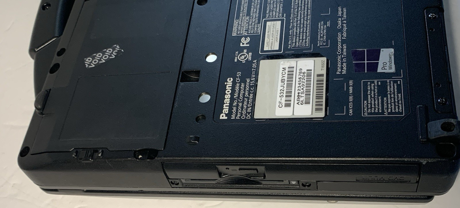 Panasonic Toughbook CF53 MK4 i5-4310U 8GB 1TB Win 10 Good Working