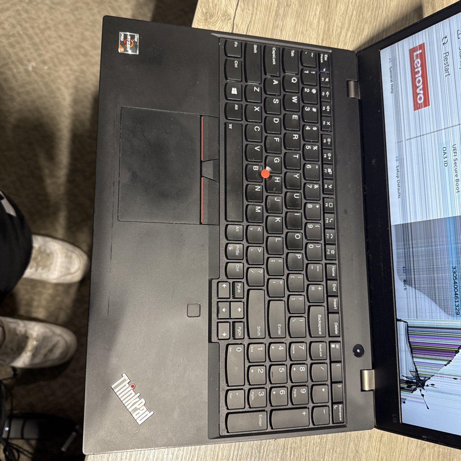 Lenovo ThinkPad L15 G2 15.6″ Ryzen 5 Pro 4650U NO RAM No HDD Parts Repair