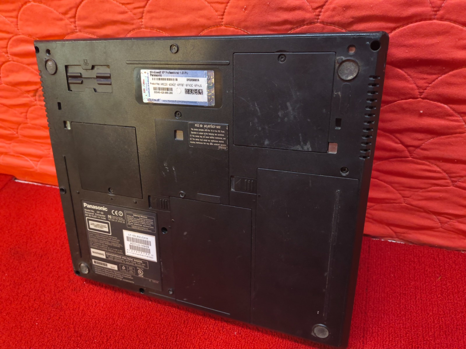 Used Panasonic Toughbook CF-51 15.4″ Laptop 256MB Good Condition