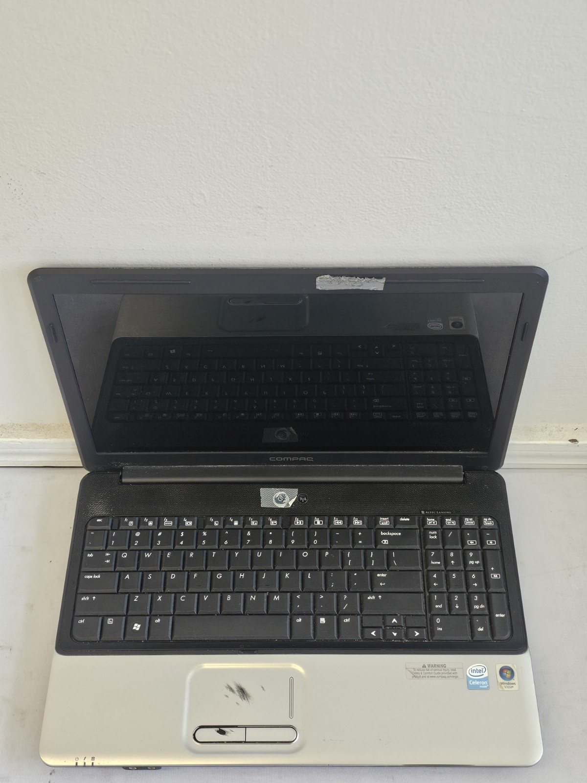 Compaq Presario CQ60 Laptop – Intel Celeron 900 – 3GB RAM – NO BATT – Read Desc