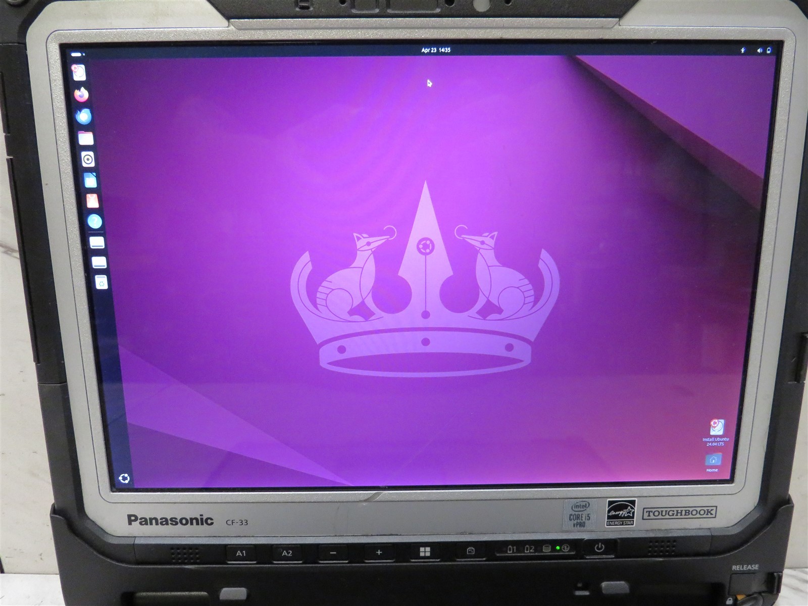 Panasonic Toughbook CF-33 Intel i5-10310U@1.7GHz 16GB RAM Laptop 4680Hrs