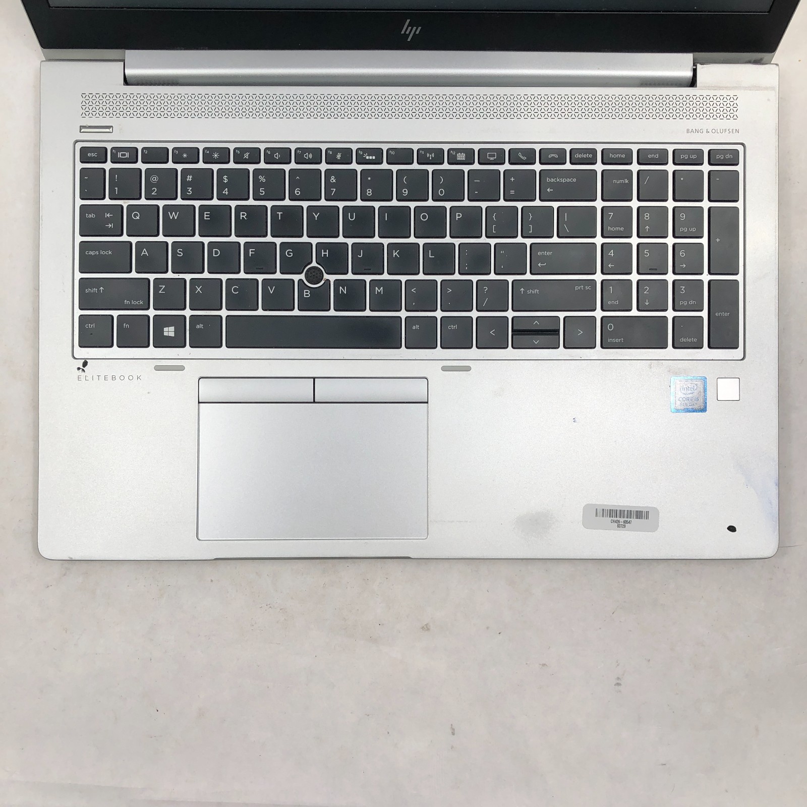 HP EliteBook 850 G6 15.6″ Intel Core i5-8365U 1.60 GHz 8 GB RAM No SSD *Read*
