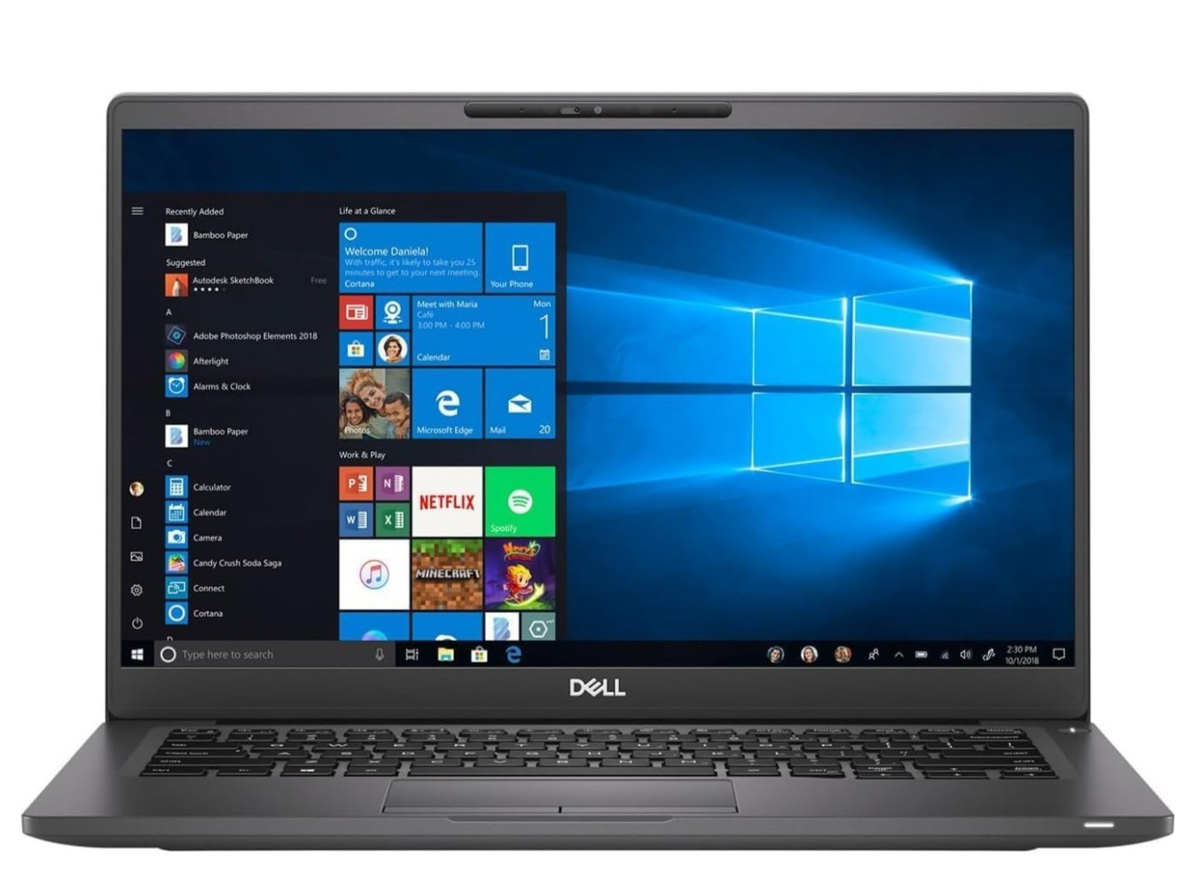 14″ FHD Dell Laptop PC: Quad Core Intel i7 up to 4.80GHz! 16GB RAM – 512GB NVME!