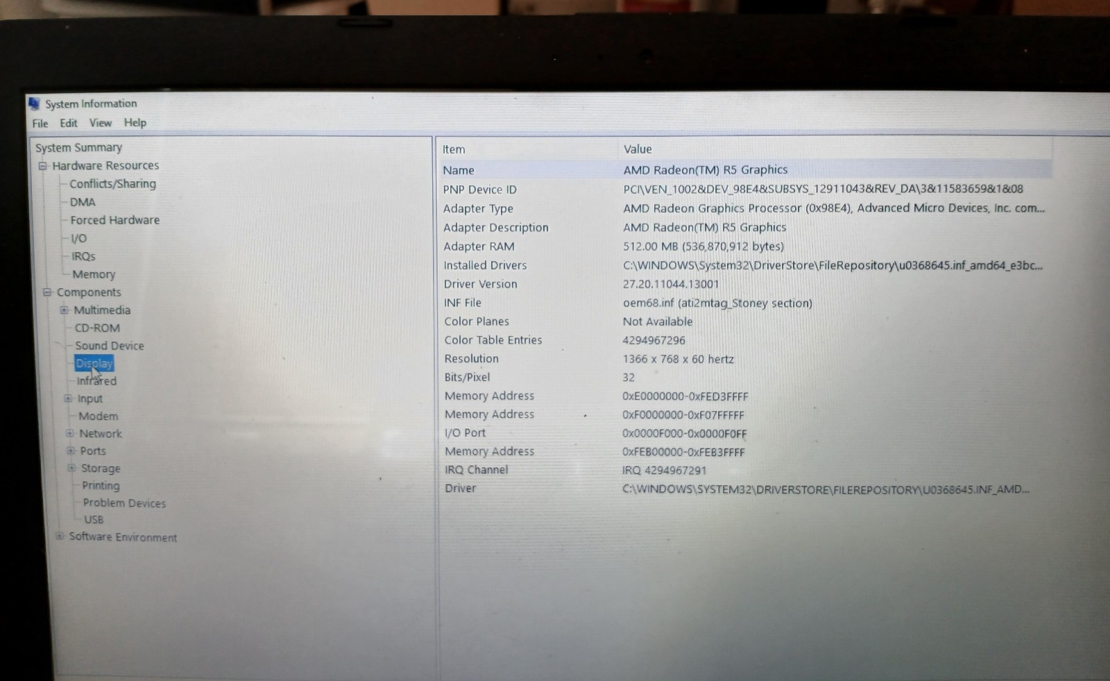 ASUS X540B – Please see picture for full details