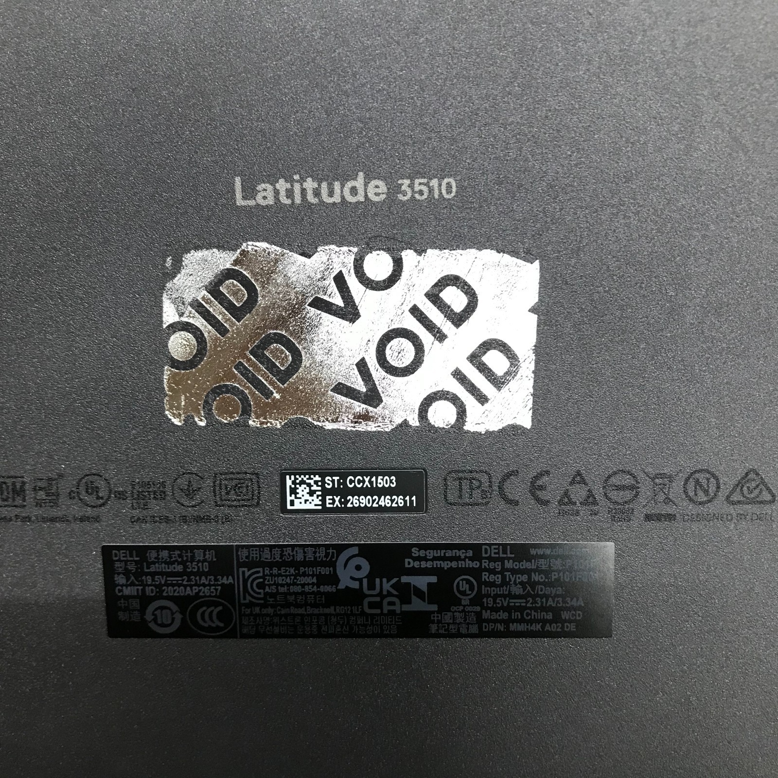 Dell Latitude 3510 Laptop i5-10210U 1.60GHz 8GB RAM 256GB SSD (Windows 11 Pro)