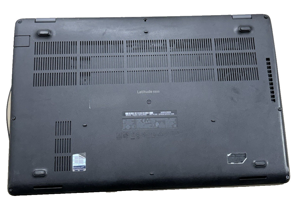 Dell Latitude 5500 Laptop 15.6″ i5-8365U 1.6GHz 4GB RAM 128GB SSD Win 10 Pro #41