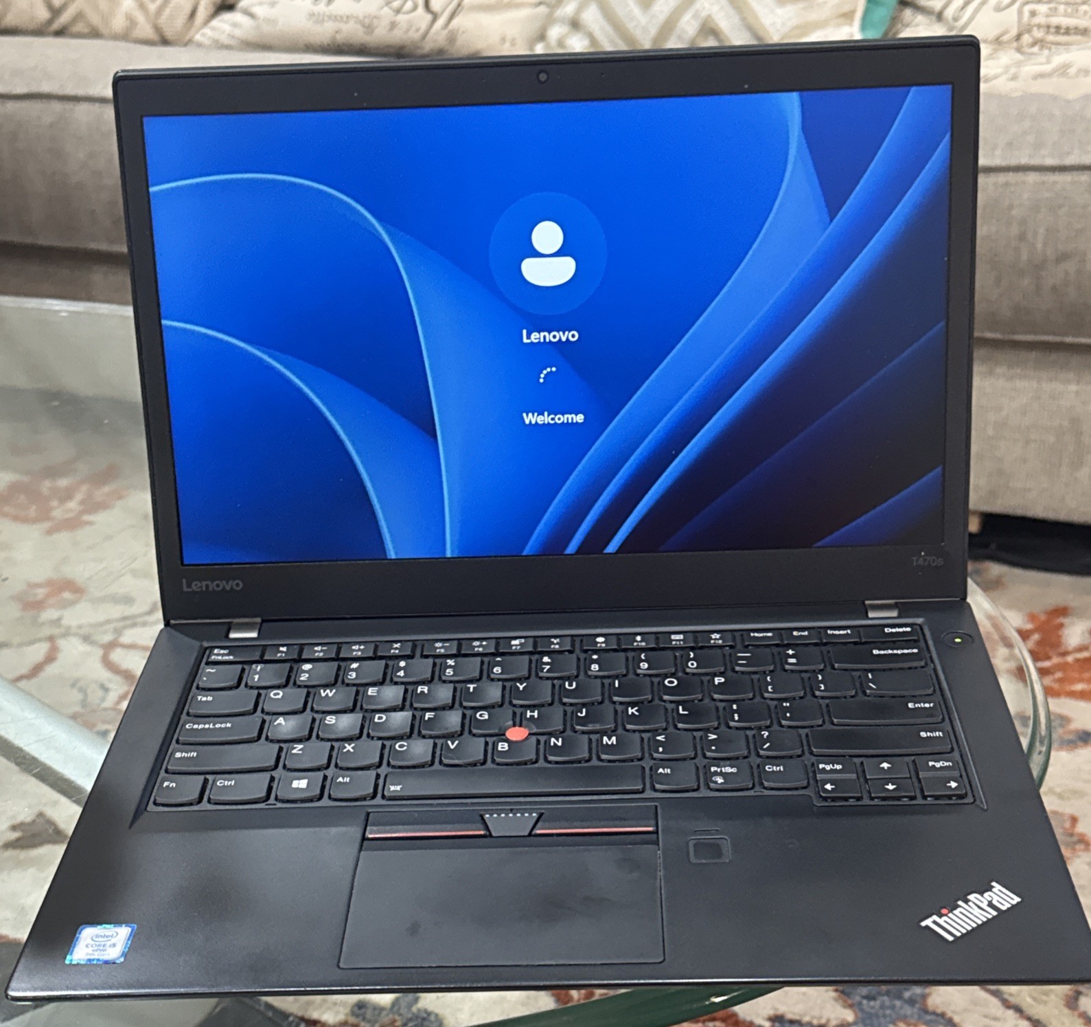 Lenovo ThinkPad T470s 14″ Intel i5-7300U 8GB Ram 256 SSD Laptop Win 10 w/Office