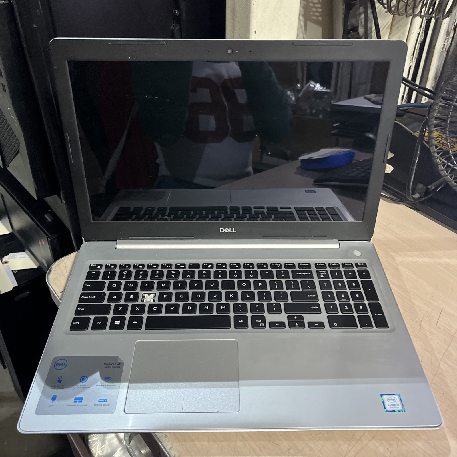 DELL INSPIRON 5570 INTEL CORE I5-8250U 1.60GHZ 8GB RAM NO HD
