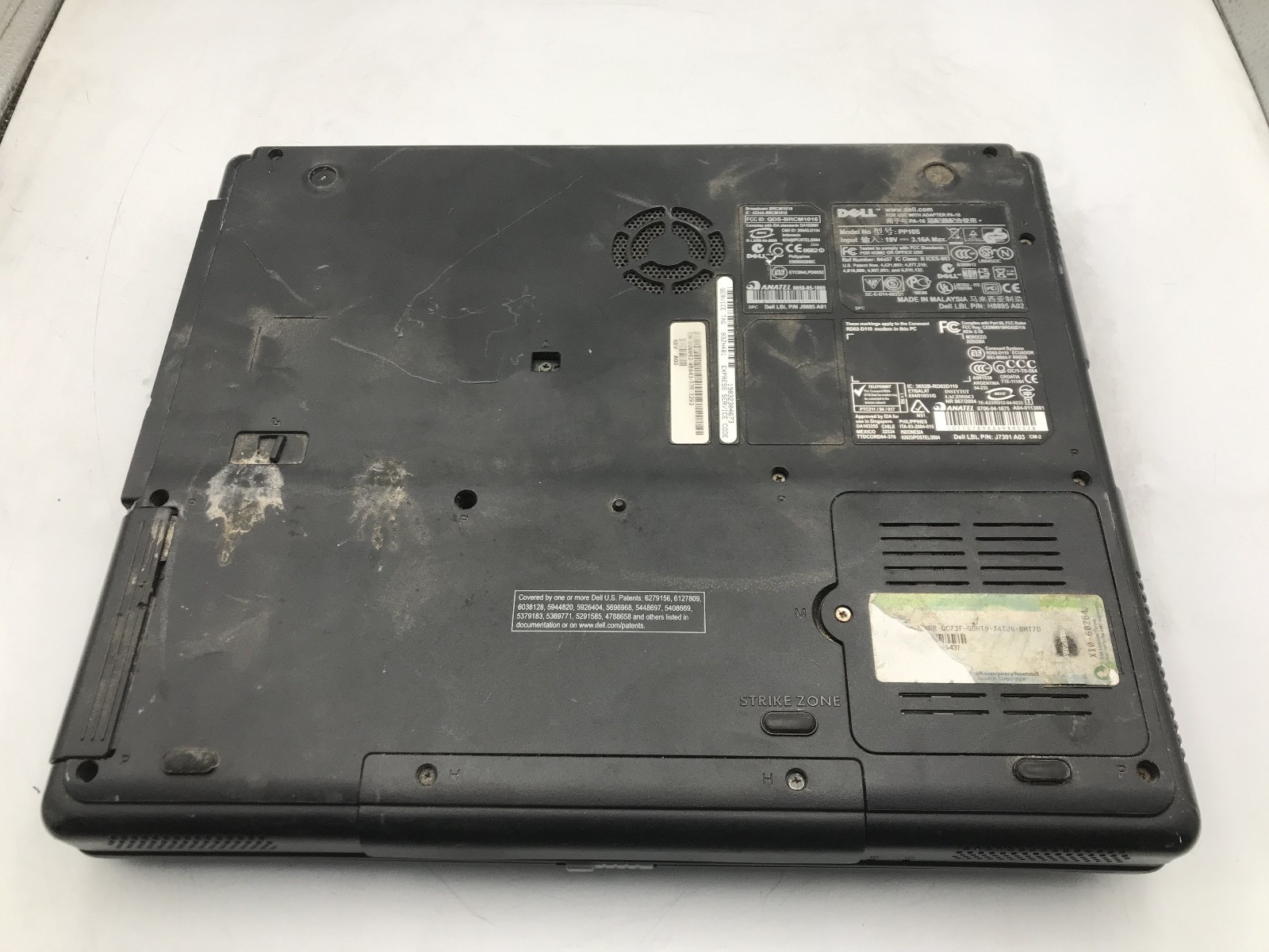 DELL INSPIRON 2200 – BOOTS TO BIOS – INTEL CELERON – 256MB RAM – NO OS -READ- BB