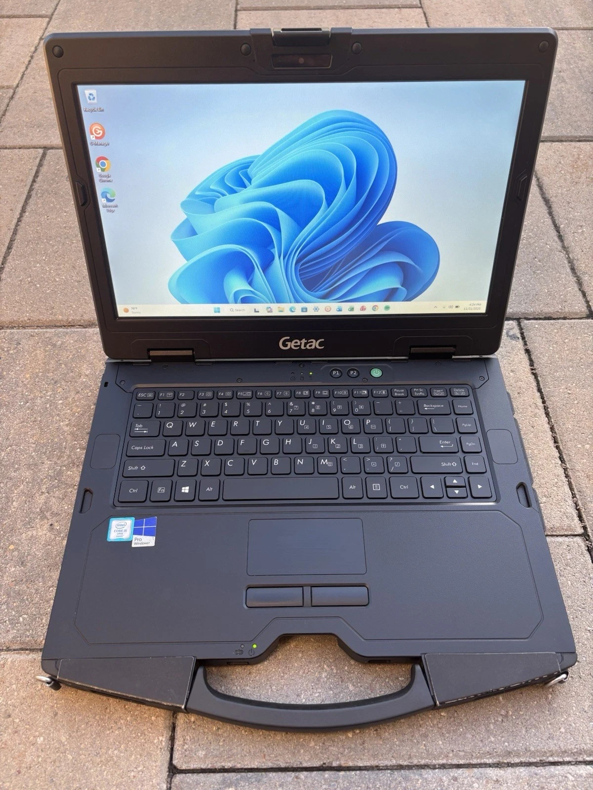 Getac S410 Rugged Laptop Core i5-6300U @2.40GHz 8GB 256GB SSD Win 11 Touch 4G