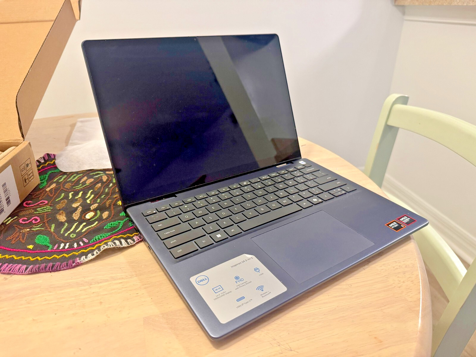 Dell Inspiron 14″ (512GB SSD, AMD Ryzen 5 7000 Series, 4.50 GHz, 8GB)…