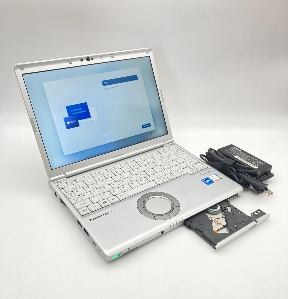 Panasonic Let’s note CF-SV1 Core i7-1185G7 RAM 16GB SSD 512GB ODD WUXGA w/ AC