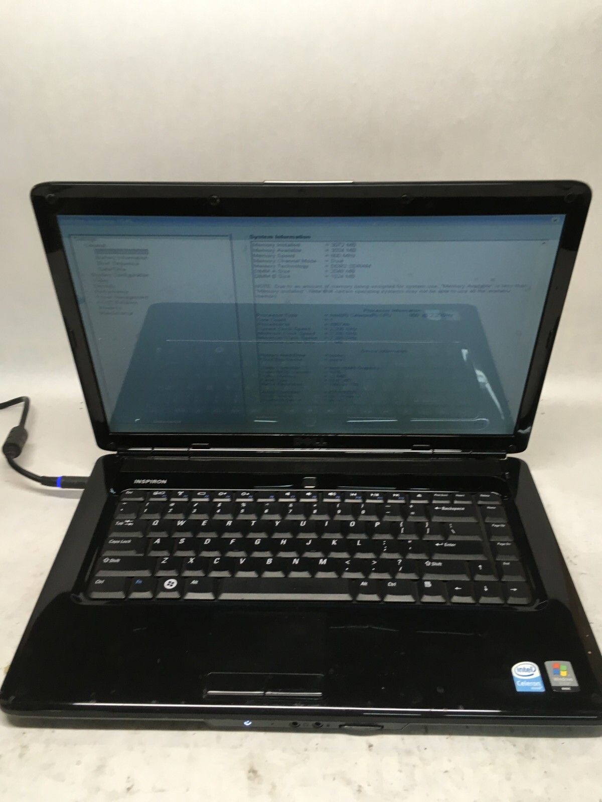 Dell Inspiron 1545 15″ (AS IS) Intel Celeron 900 @ 2.2GHz – JZ
