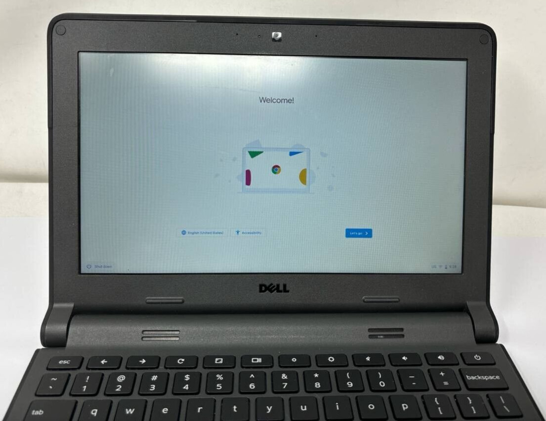 Dell Chromebook 11 P22T 11.6″ 16GB Intel Celeron 2.16 GHz 4GB RAM Laptop Black