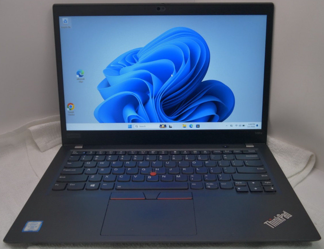 Lenovo ThinkPad T490s 14″ Laptop Gen 256gb NVMe 16 GB Win 11 Pro CLEAN!