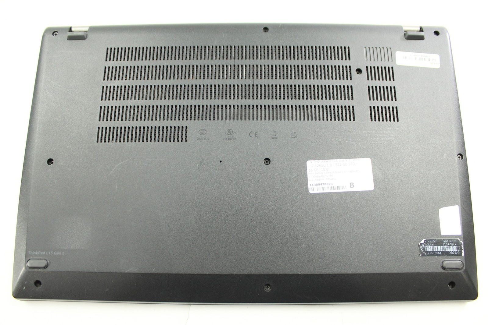 Lenovo ThinkPad L15 Gen 3 15.6″ FHD i7-1265U 1.8GHz 512GB SSD 16GB RAM W11P