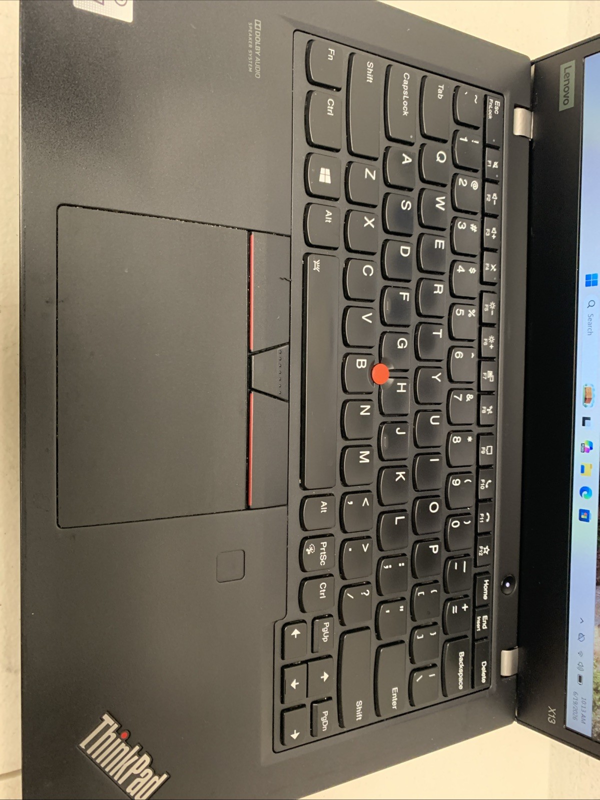 Lenovo ThinkPad X13 Gen 1 13.3″FHD i7-10510U 1.8GHz 16GB 256GB Win11Pro +Charger