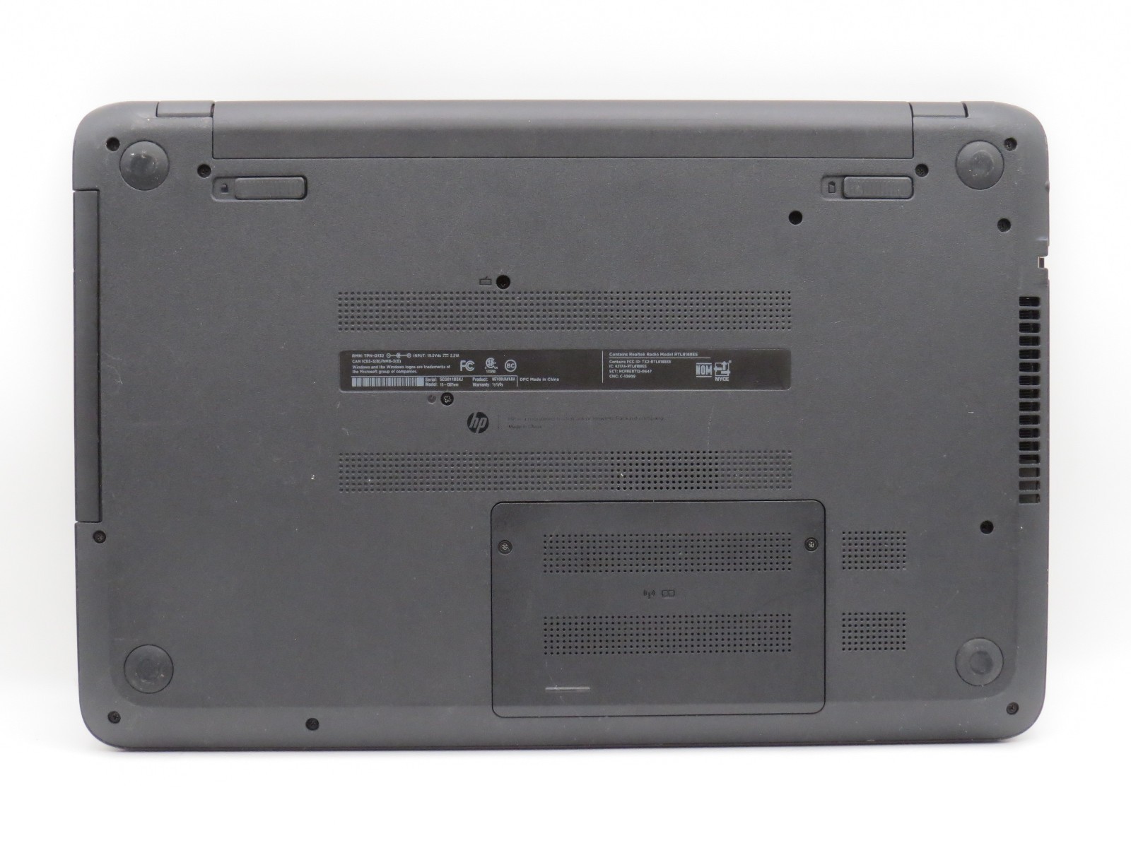 HP Pavilion 15 | A8-7410 @ 2.2GHz | 8GB DDR3 | 256GB SATA SSD | 15.6″ | No OS