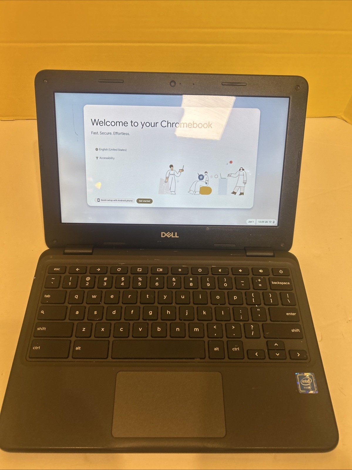 Dell Chromebook 3100 Touchscreen – Fully Functional – Screen Blemishes screen