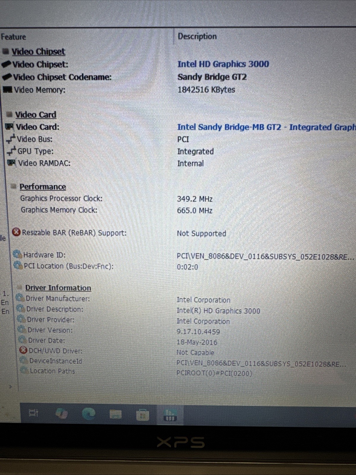 13″ Dell XPS L321 Mint | i5 2nd 4GB RAM 128GB mSATA SSD | Backlit Windows 10 Pro