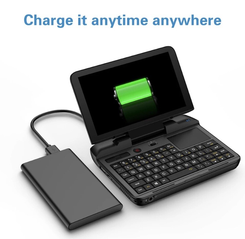 GPD Micro PC 256GB Windows 10 Portable 8GB RAM 256GB SSD Pocket Laptop Computer