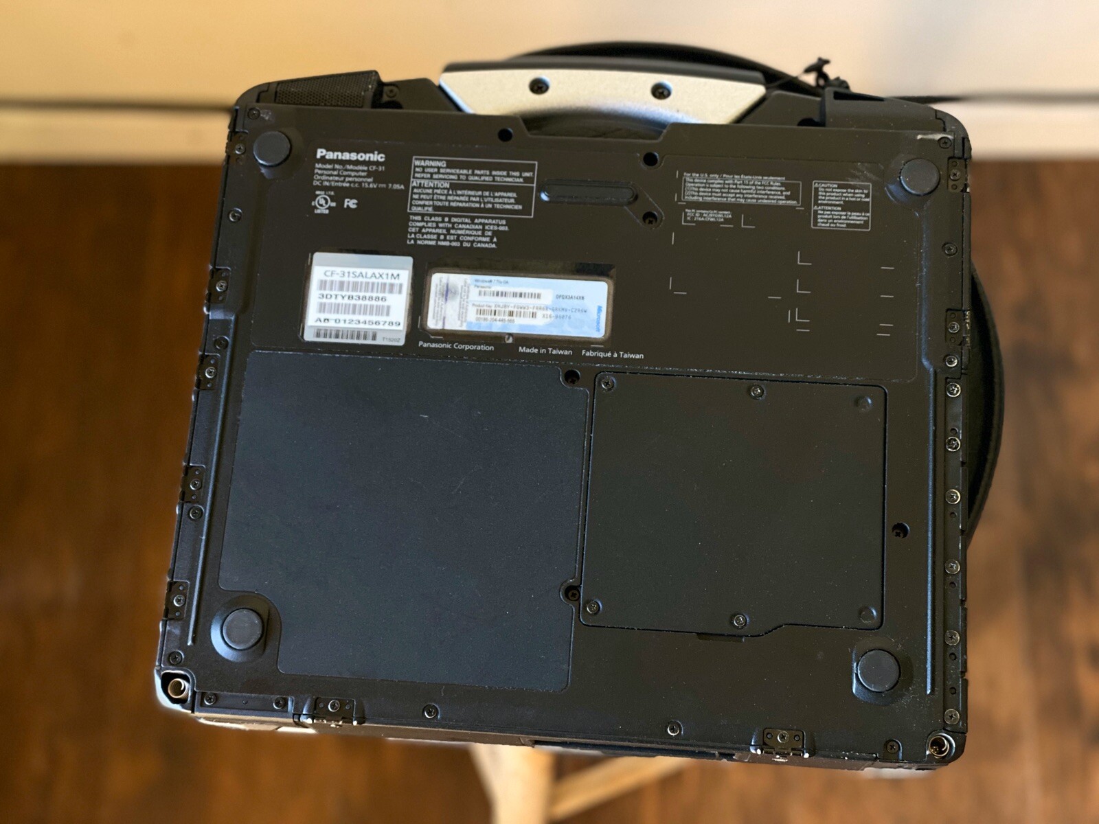 Panasonic Toughbook Rugged CF-31 Core i5 8GB RAM Windows 7 Pro OutDoor Laptop
