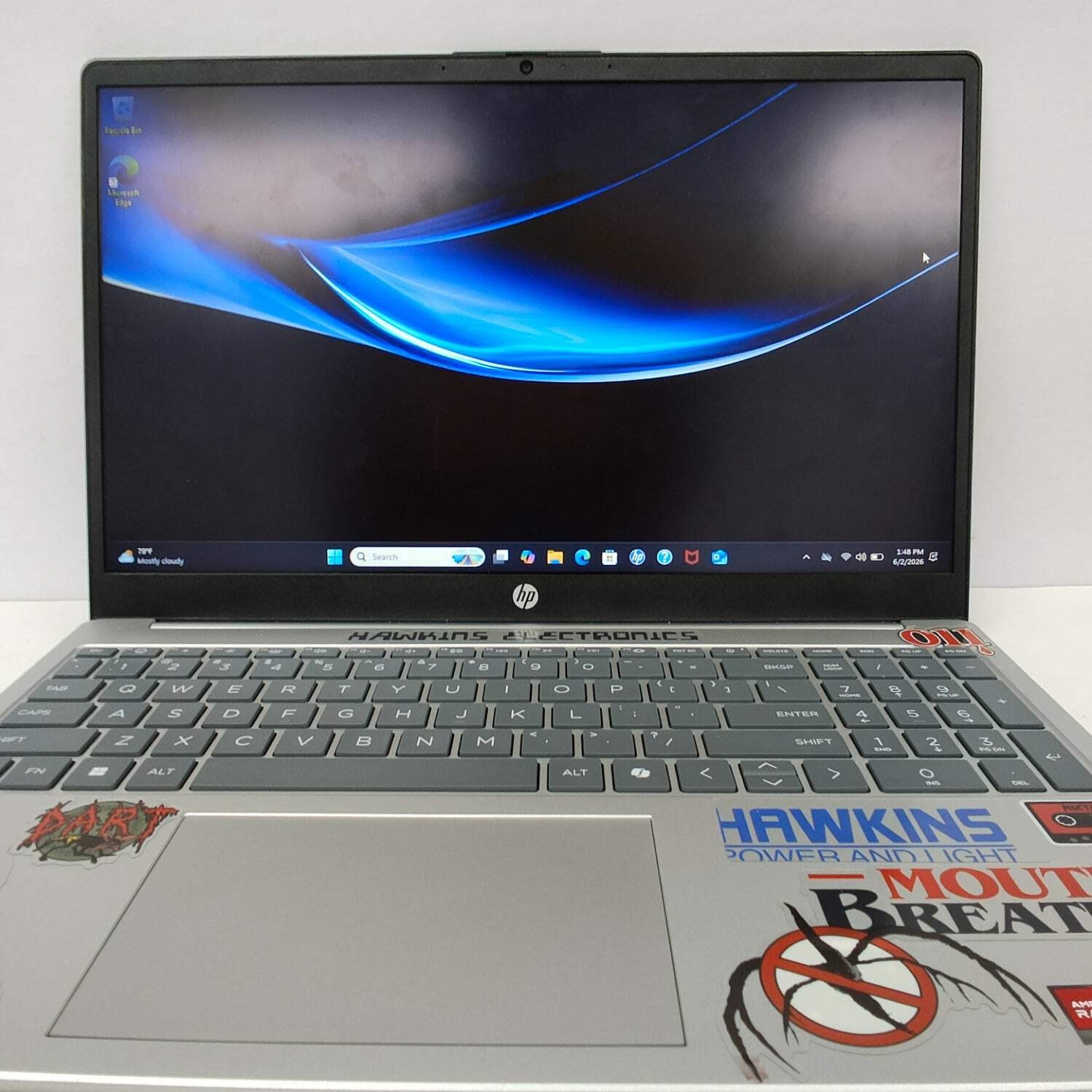 HP Laptop 15-FC0014NR 15.6″ Ryzen 5 7520U 2.8GHz 8GB RAM 512GB SSD
