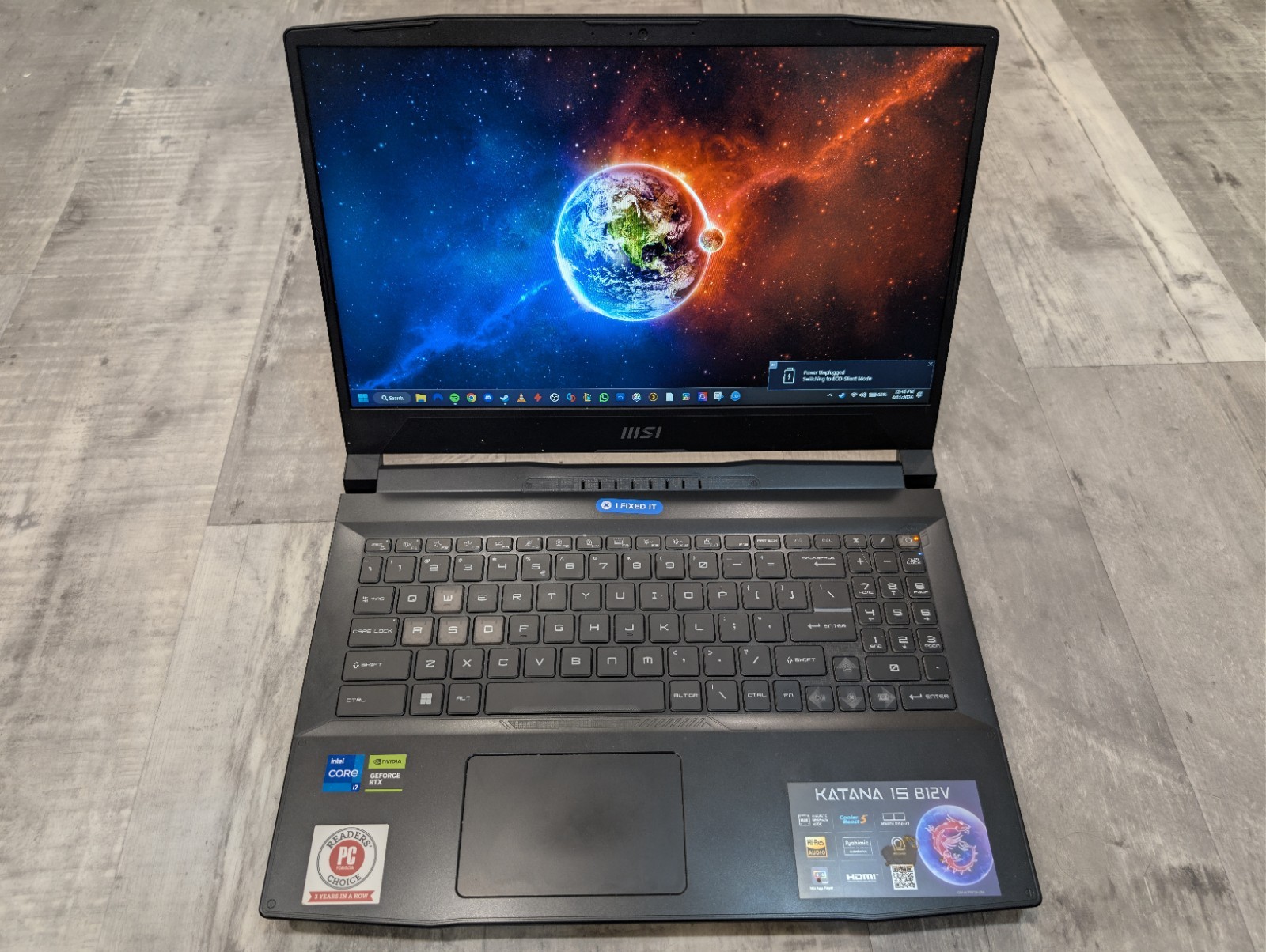 MSI Katana 15 B12VGK 15.6in i7 12th Gen RTX 4070 32GB Win 11 Black