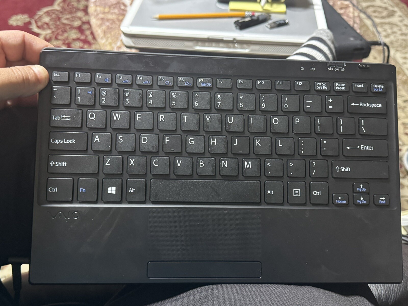 Sony Vaio Tap 11 SVT1121 Intel Pentium Windows 10 Tablet w/Keyboard