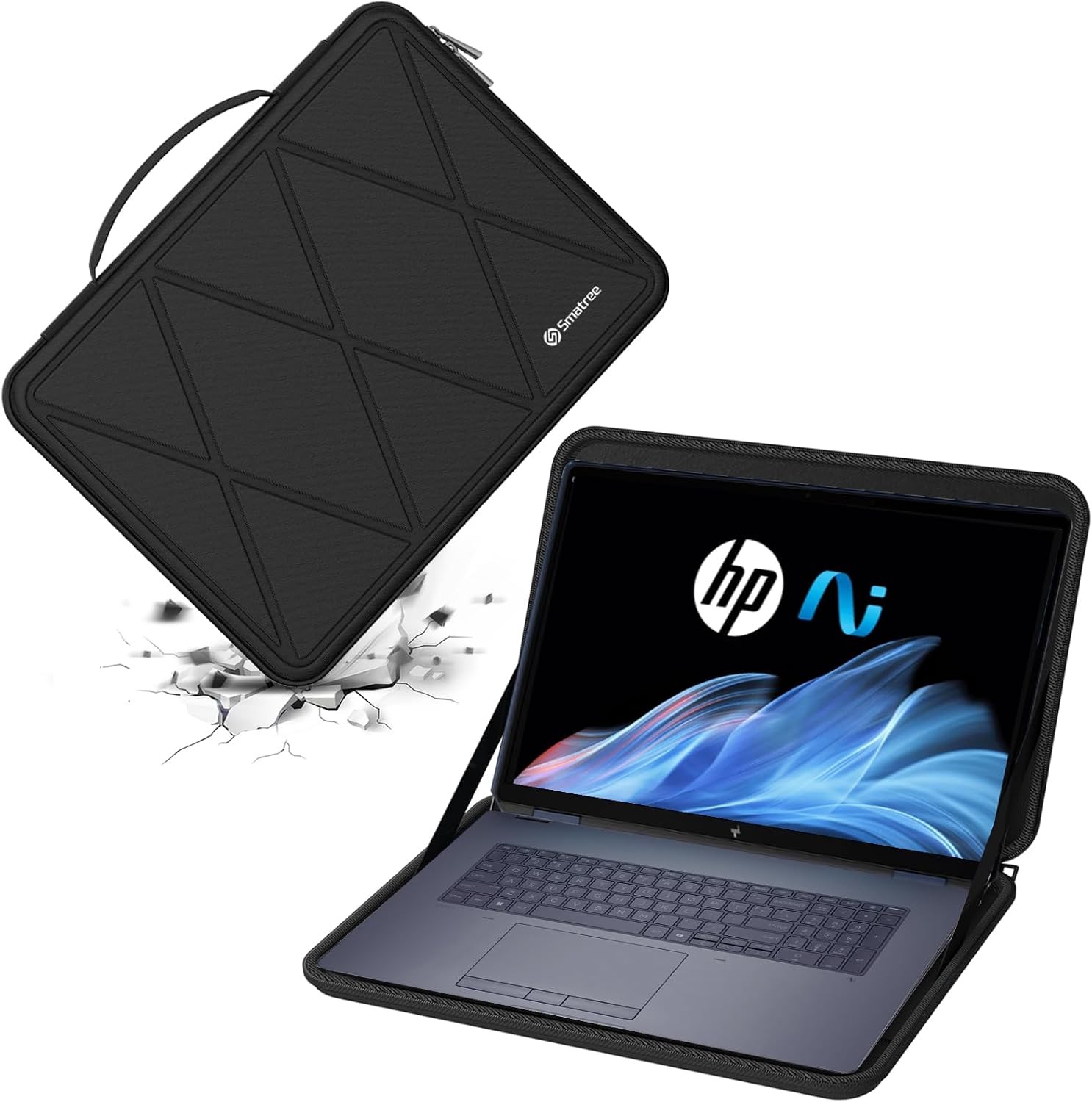 Hard EVA Protective Sleeve for 14 inch HP OmniBook Ultra Flip 2-in-1 Laptop 14t-