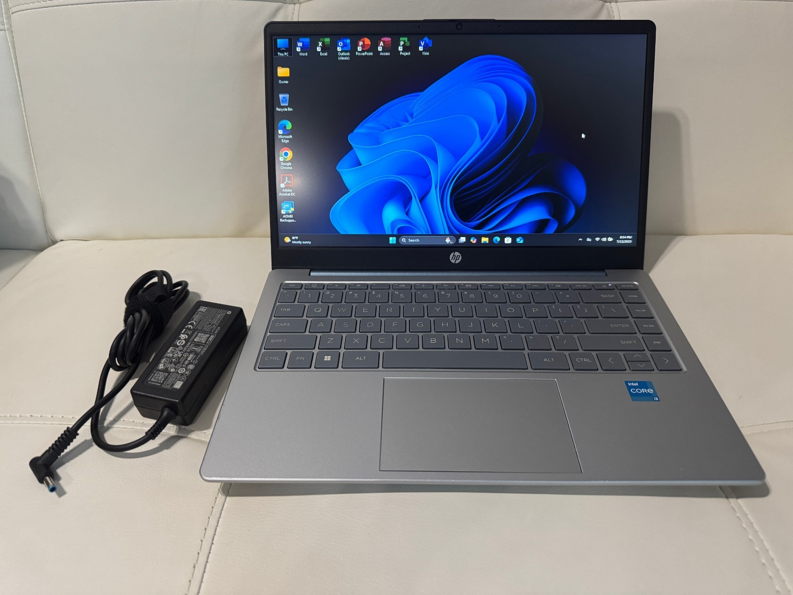 HP Laptop 14″ i3-n305 3.80GHz 8GB RAM 256GB SSD Windows 11, Office 2024