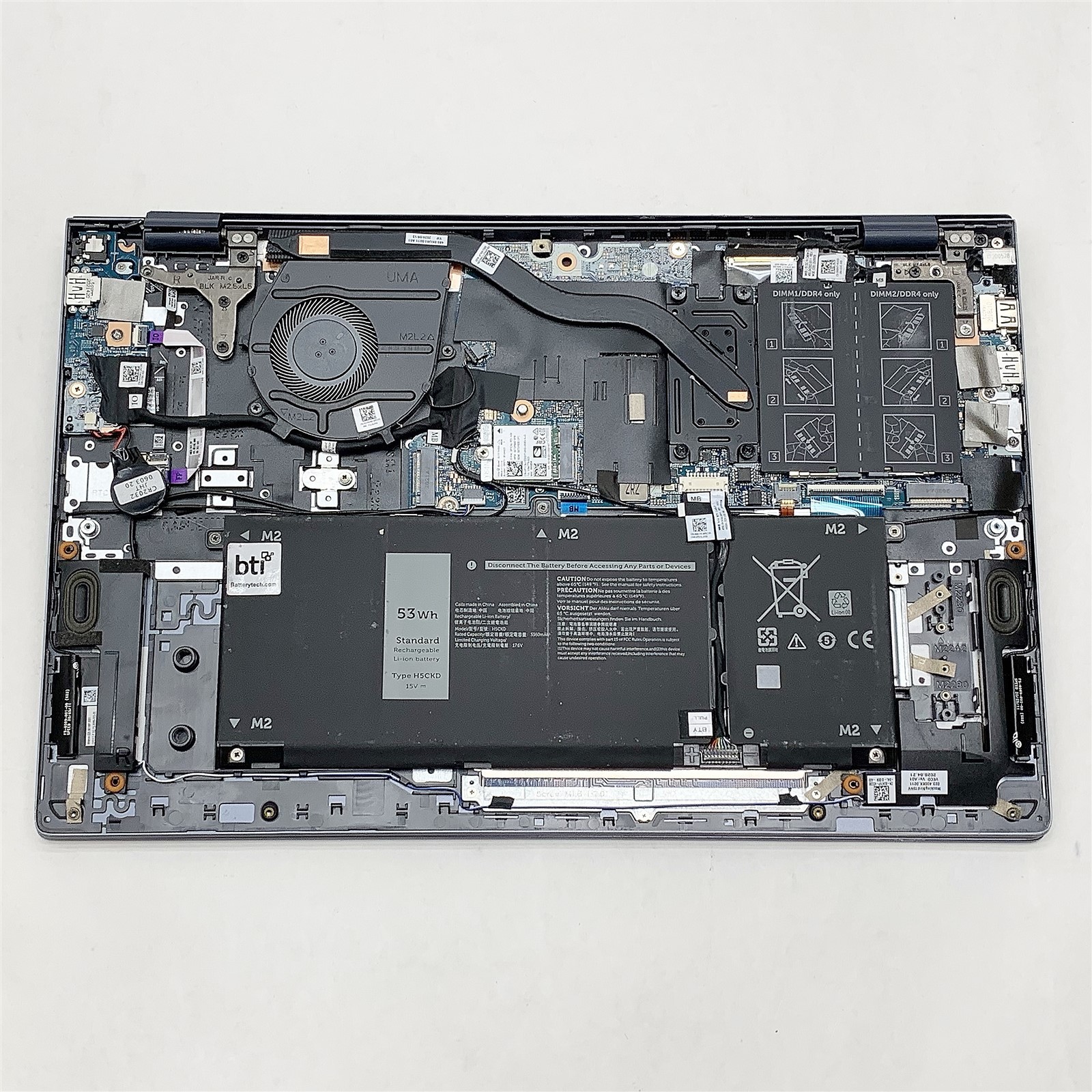 Dell Inspiron 5501 Laptop Intel Core i5 1035G1 1.00GHZ 15.6″ FHD 12GB RAM NO HDD
