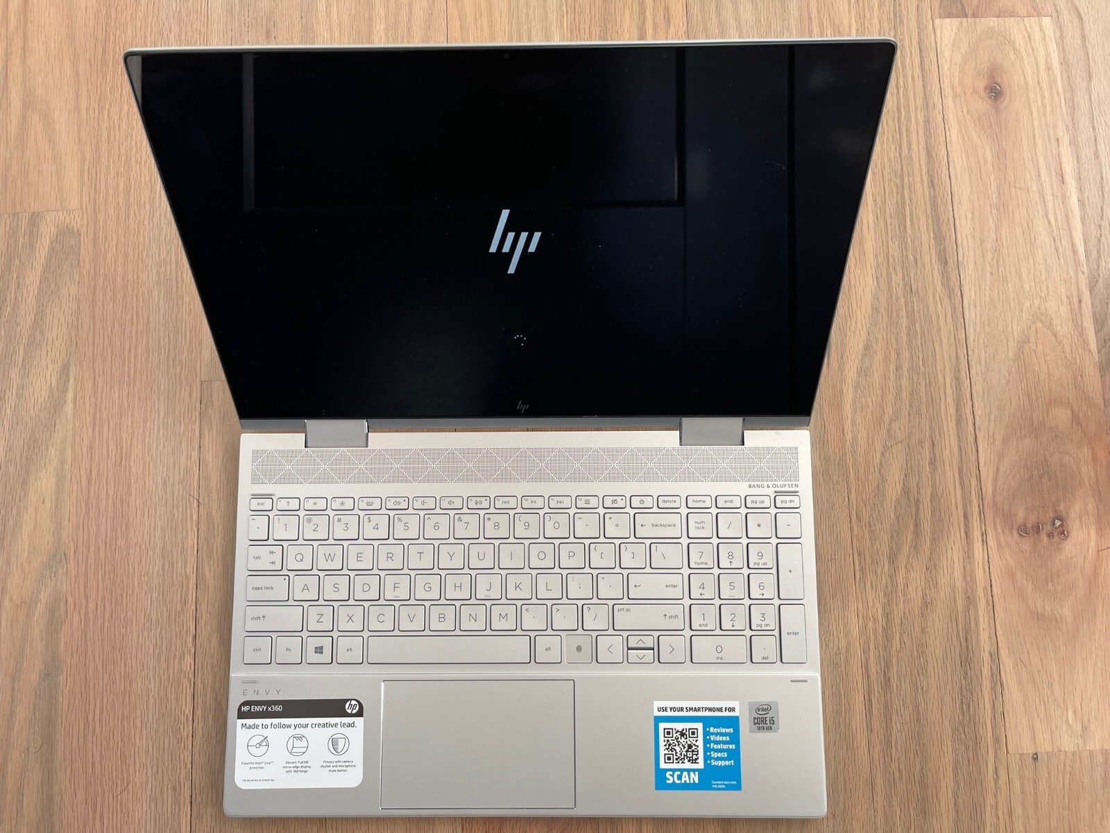 HP ENVY X360 15.6 Touchscreen Laptop | Core i5-1035G1 | 256GB SSD | 8GB RAM