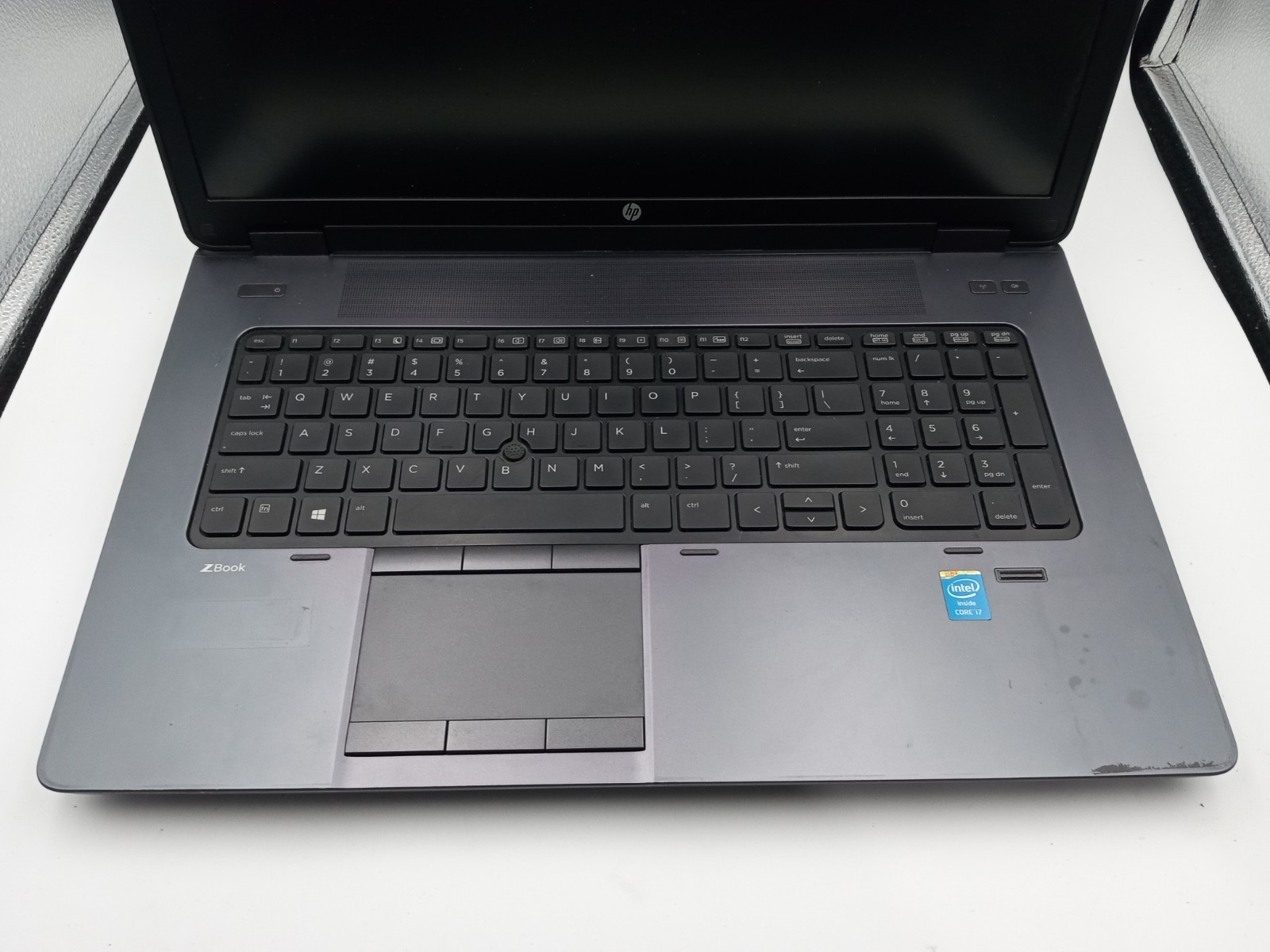 HP ZBook 17 Laptop Intel Core i7-4700MQ 16GB RAM – BAD KEYBOARD – READ -RR