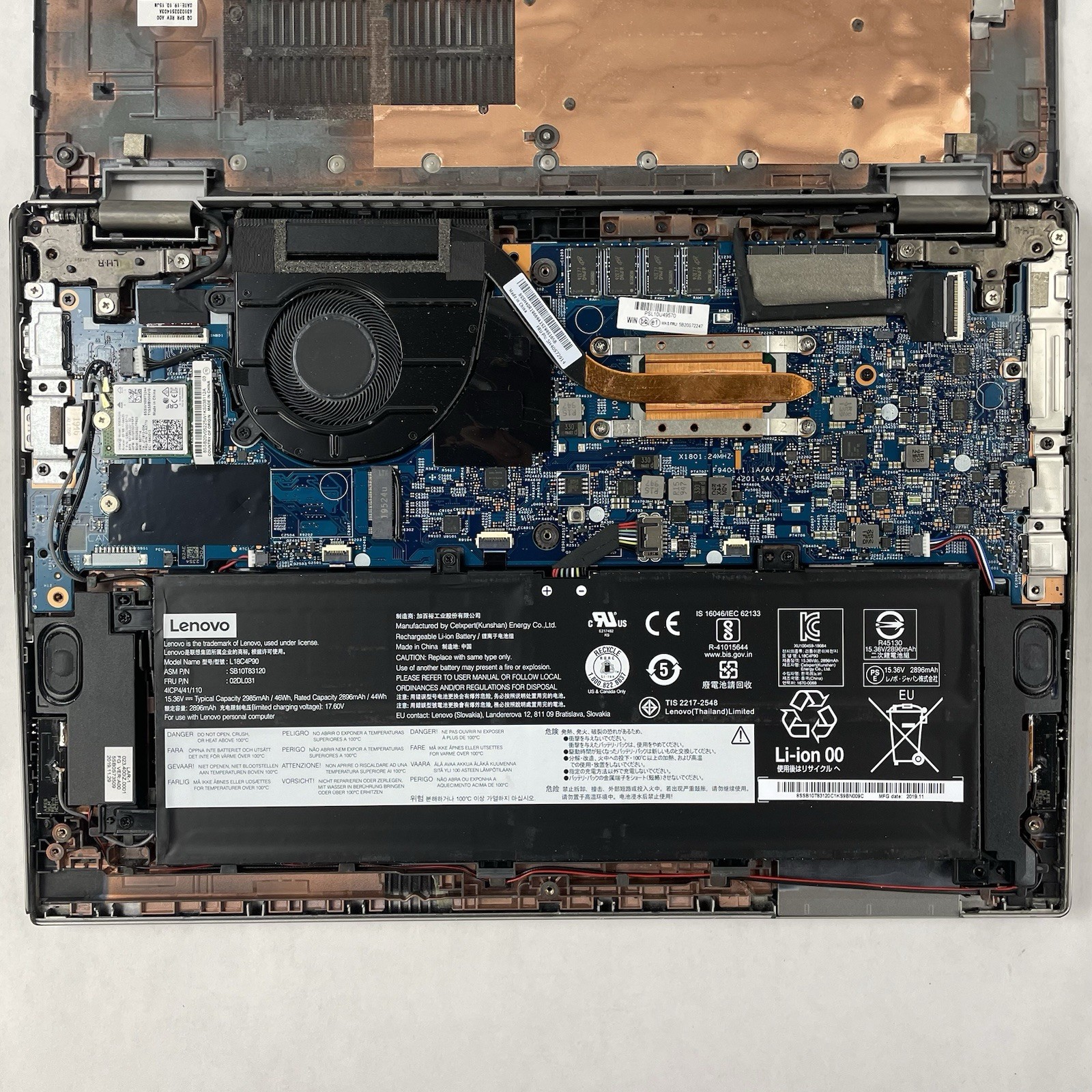 Lenovo ThinkPad L13 13.3″ i5-10210U 1.60 GHz 16 GB RAM No SSD/OS/AC