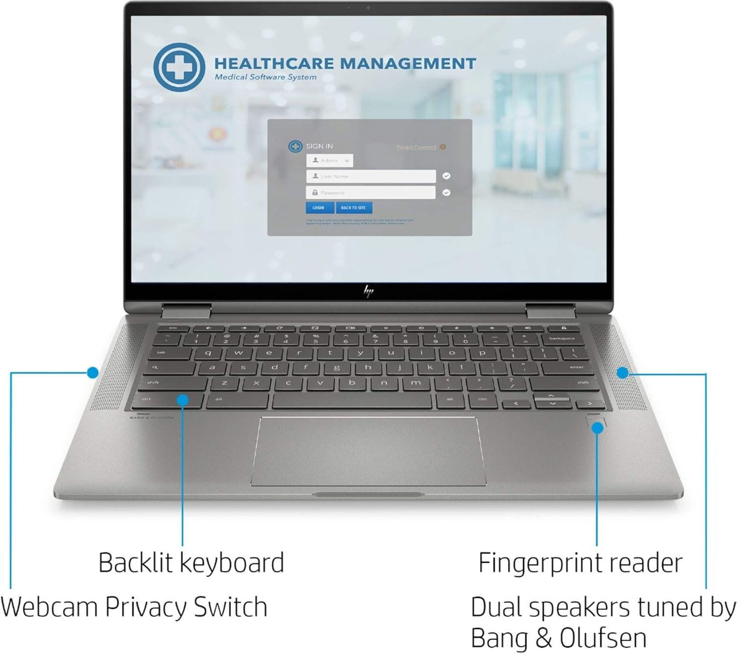 HP Chromebook 2-in-1 14″ FHD IPS Laptop Intel Core i3-10110U 8GB RAM 64GB SSD