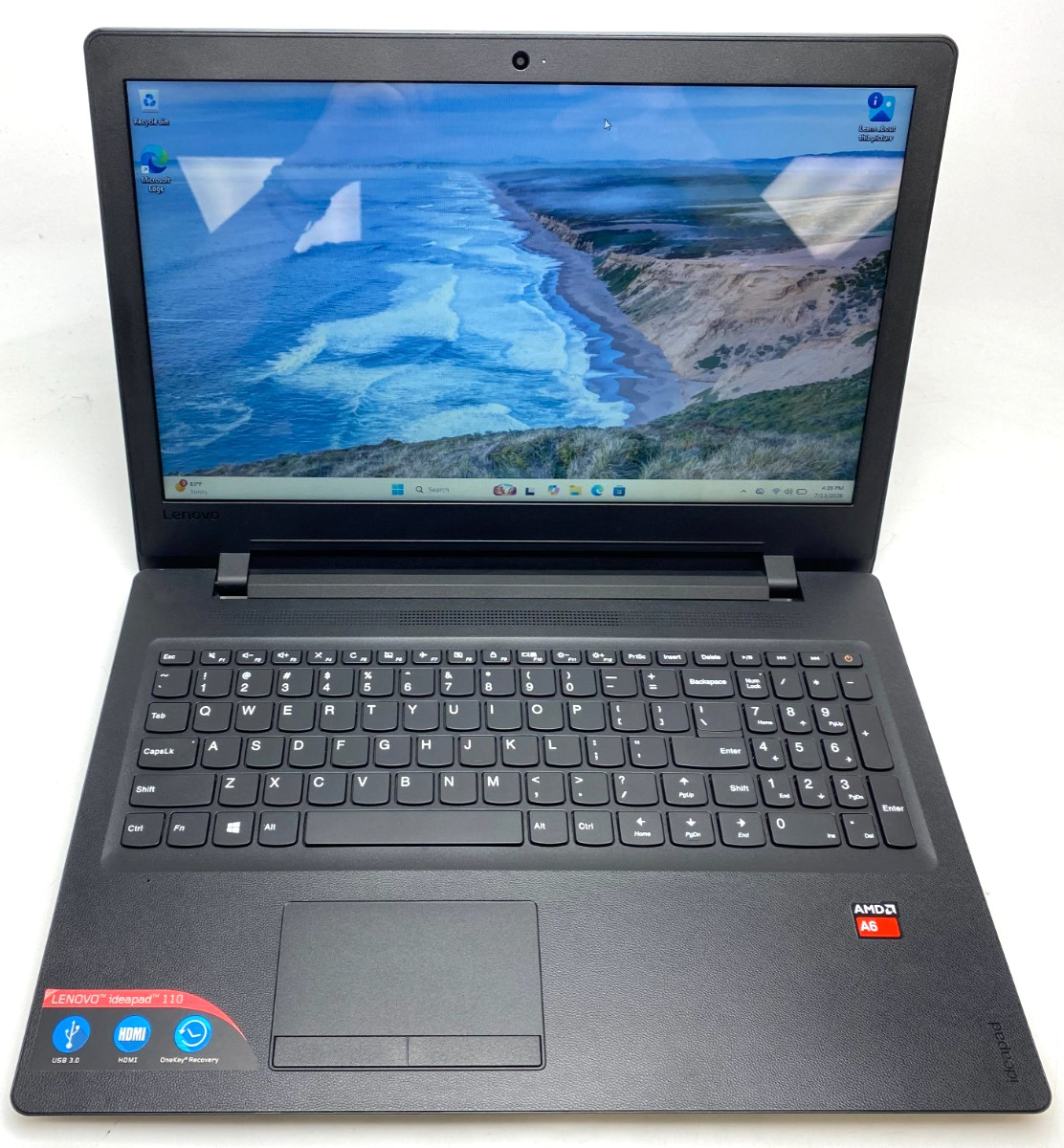 LENOVO IDEAPAD 110-15ACL 80TJ 15.6″ HD AMD A6-7310 4GB 120GB SSD RADEON R4 WIN11