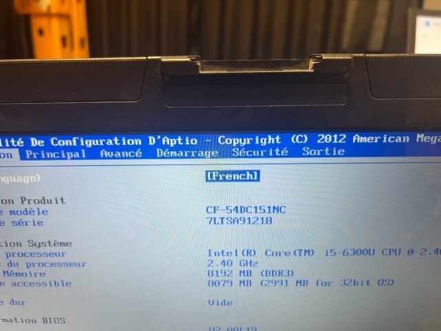 Panasonic Toughbook CF-54 , 14″ , i5-6th 6300U Gen 8GB 240GB SSD