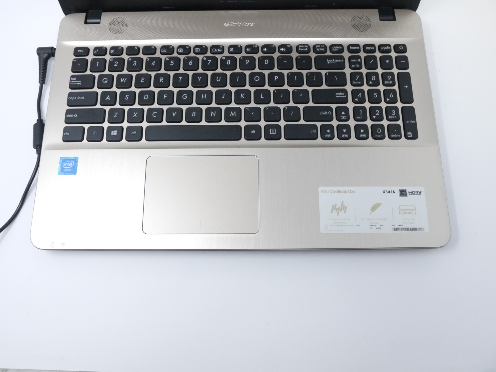 ASUS VivoBook X541NA 15.6″ Laptop – Celeron N3350 / 4GB / 500GB – Dead Battery