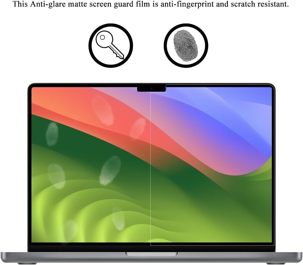 Matte Anti-Glare Screen Protectors 3-Pack for 13.6″ MacBook Air 2025-2026