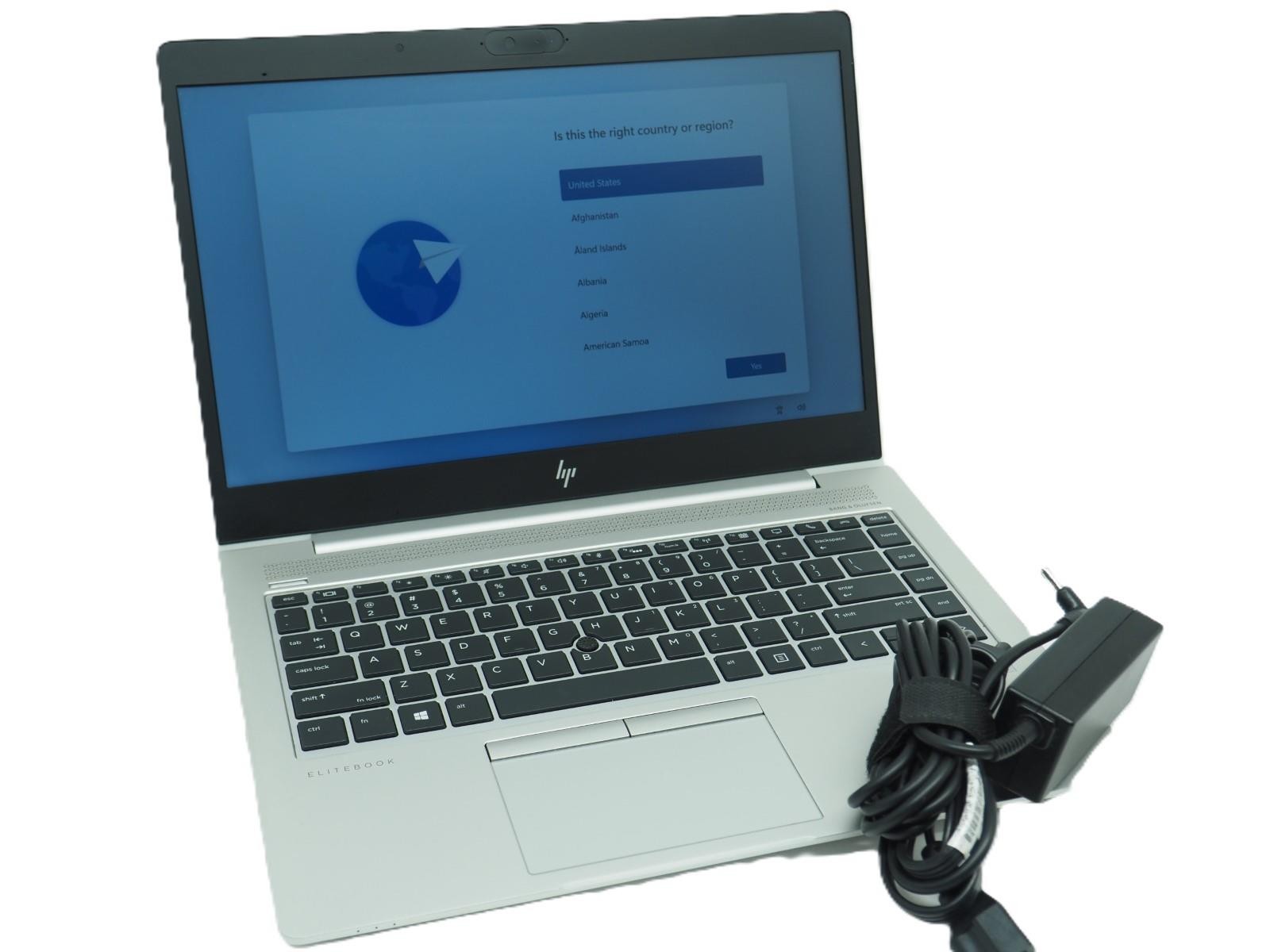 HP ELITEBOOK 840 G5 14″ Intel Core i5-8350U 1.70GHz 8GB RAM 256GB NVMe Grade A