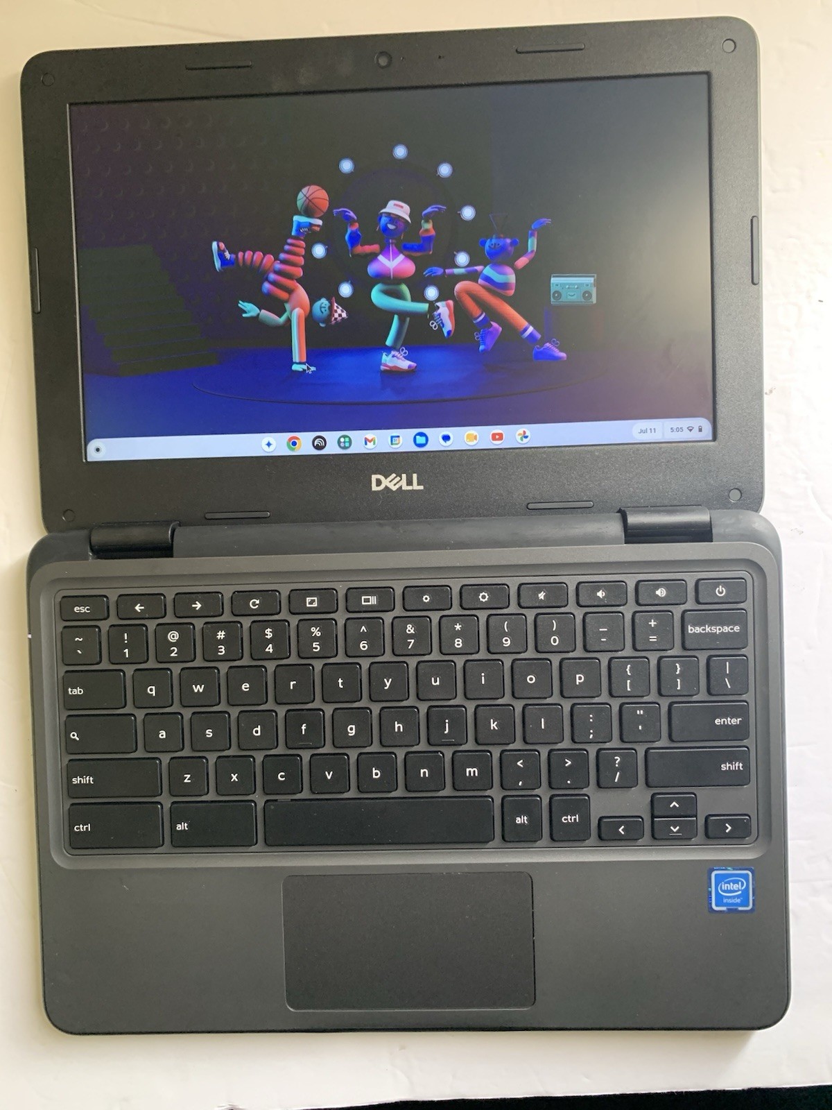 Dell 3100 ChromeBook Laptop / 4GB DDR4 / 32GB SSD / USB C / TESTED WORKING READY